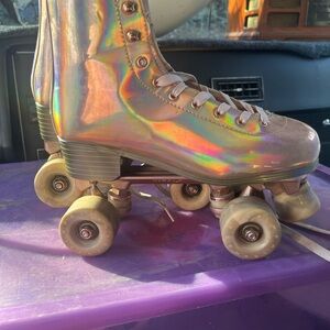 Holographic Impala Roller Skates